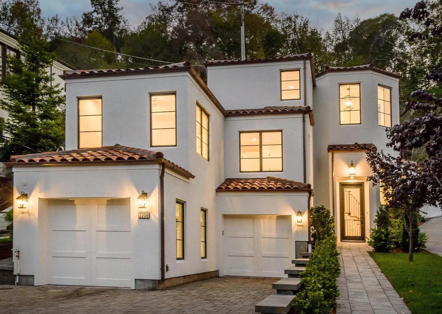 New Custom Home in Burlingame