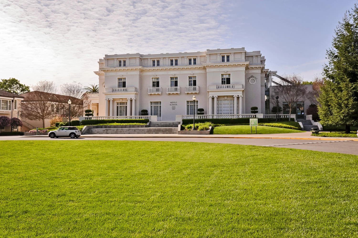 Stent Family Hall at Menlo School in Atherton