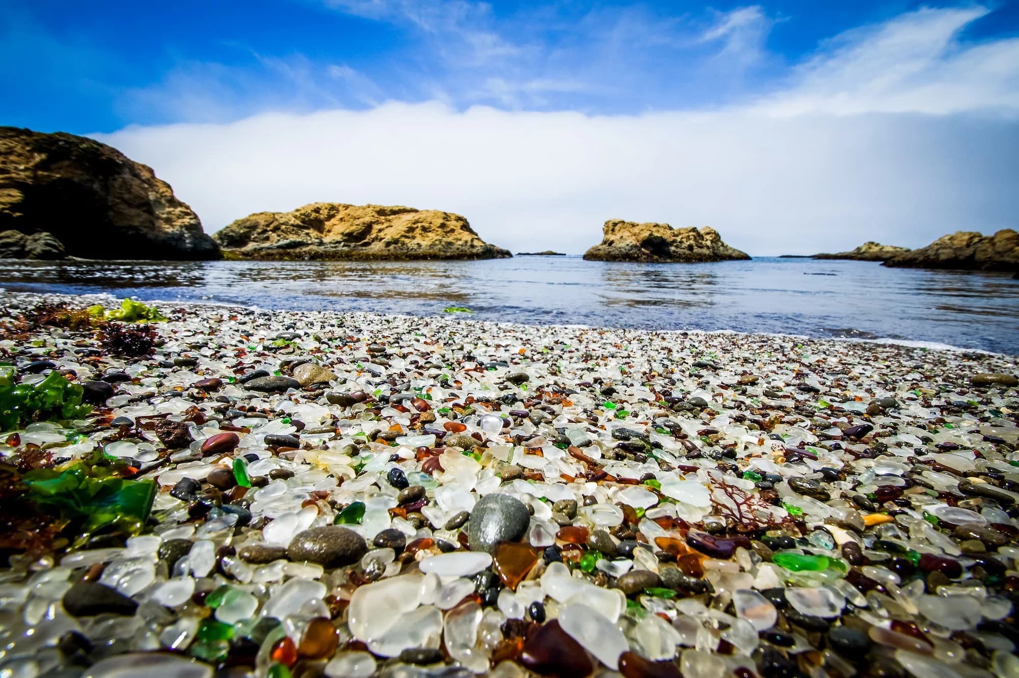 Glass Beach in Fort Bragg