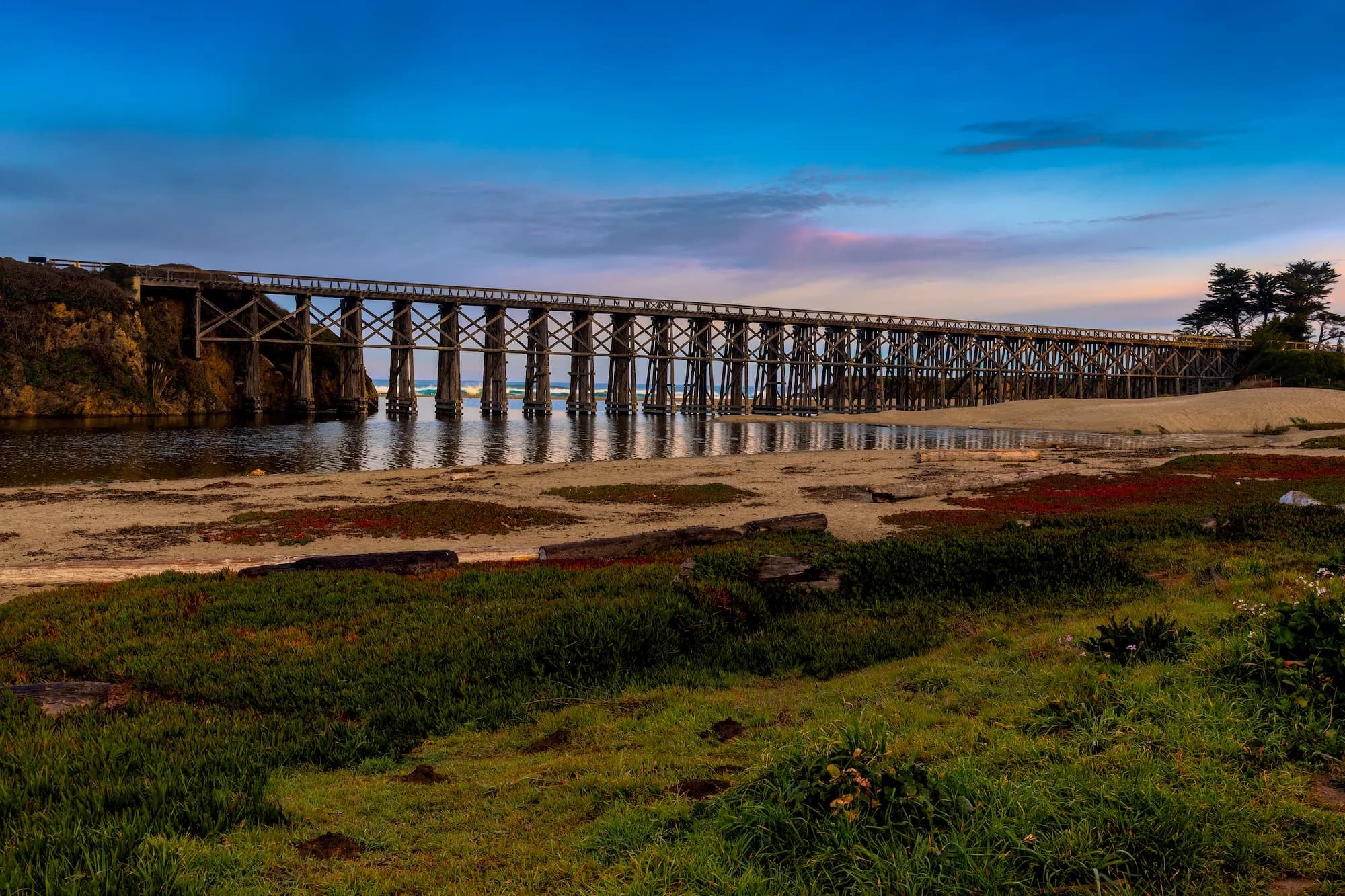 The Pudding Creek Trestle