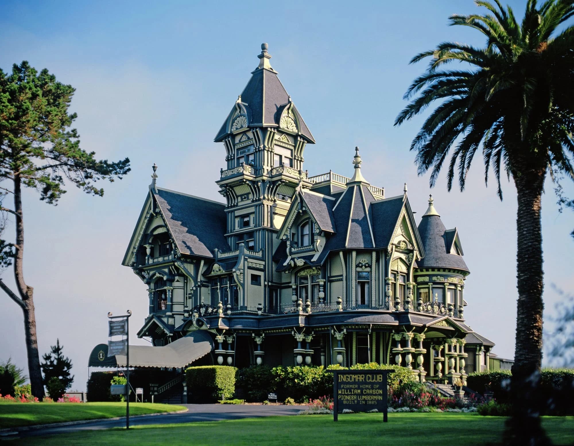 Carson Mansion in Eureka